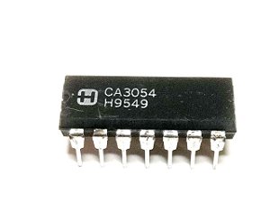 Circuito Integrado CA3054 DIP-14 Transistor BIPOLAR DE JUNCAO- BJT HARRIS
