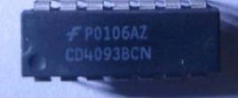 Circuito Integrado CD 4093 BCN   DIP FARCHILD
