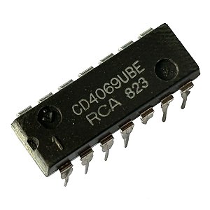 Circuito Integrado CD4069UBE DIP-14 Rca