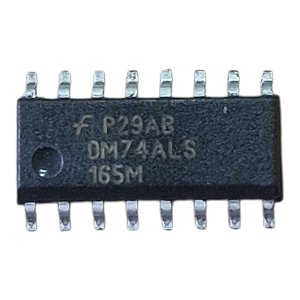 Circuito Integrado 74ALS165 SMD SOIC-16 Fairchild (DM74ALS165MX)