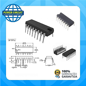Circuito Integrado HCF4052BE DIP-16 ST