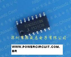 Circuito Integrado HIN202CB  (SMD SO-16) LARG. INTERSIL