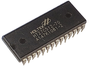 Circuito Integrado 27C512-70 DIP-28 Holtek