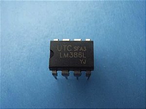 Circuito Integrado LM386L   (DIP)   UTC