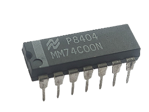 Circuito Integrado MM74C00N DIP-14 NATIONAL