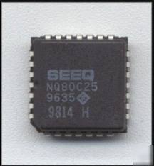 Circuito Integrado NQ80C25 (PLCC28) SEEQ