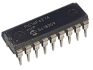 Circuito Integrado PIC16F627A-I/P DIP-18 MICROCHIP