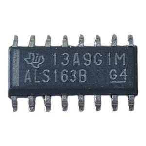 Circuito Integrado 74ALS163 SMD SOIC-16 Texas (SN74ALS163BDR)