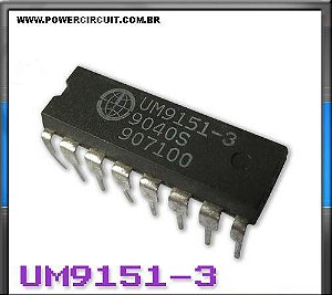 Circuito Integrado UM9151-3   (DIP-16)   UMC