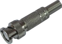 Conector BNC MACHO 75R C/ MOLA