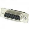 Conector DB15 FEMEA 180G P/SOLDA EM FIO