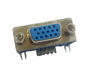 Conector DB15 FEMEA 90°C PARA Placa GCT-1038-15F