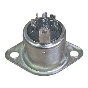 Conector Din Femea 5 Vias para Painel T-5f