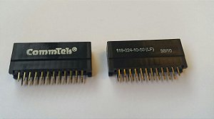 Conector FEMEA  2X12  24 VIAS 119-024-10-50(LF) COMMTEK