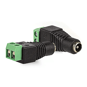 Conector JACK J4 2,1MM COM Borne 2 VIAS