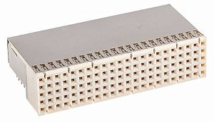 Conector METRIC FEMEA ERNI 354148  BLINDADO GOLD 110 PINOS