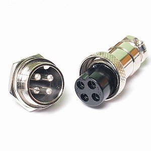 Conector MIKE 4 VIAS FEMEA / MACHO S3003- 3010