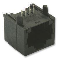 Conector MODULAR RJ45 FEMEA 8P8C 8 POSIÇÕES FEMEA 1X1 CAT 5 1-406525-1