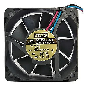 Cooler 60X60X15mm 24V 0.11A AG06024HB159601 3 FIOS ADDA