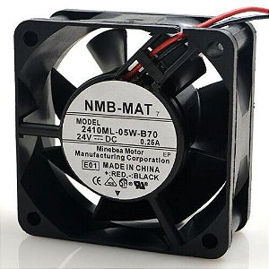 Cooler 60X60X25mm 24V 0.25A 2410ML-05W-B70 2 FIOS C/ Conector
