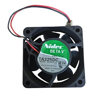 Cooler 60x60x25mm 12v 0.58a Ta225dc Model M34605-55 2 Fios