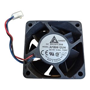 Cooler 60x60x25mm Dc12v 0.90a Afb0612uh 3 Fios 8200 Rpm