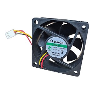 Cooler 60x60x25mm Dc12v 2.40w 3 Fios 5200rpm Mb60251vx-000-g99 Sunon