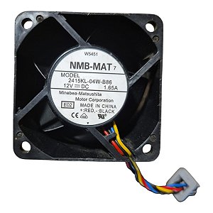 Cooler 60x60x38mm Dc12v 1.65a 11.000 Rpm Nmb-mat 2415kl-04w-b86 4 Fios