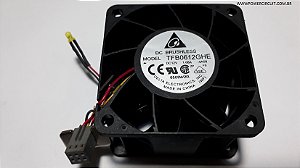 Cooler 60X60X38MM DC12V 1.68A DELTA TFB0612GHE 10.000RPM ROLAM 3 FIOS