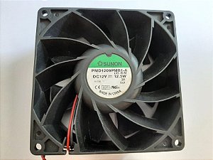 Cooler 90X90X38MM PMD1209PMB1-A DC12V 12.5W 2 FIOS