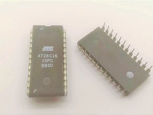 EEPROM 2KX8 150NS AT28C16-15PC DIP-28 ATMEL