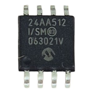 Circuito Integrado 24aa512t-i/sm Smd Soic-08 Eeprom 64kx8 - 1.8v