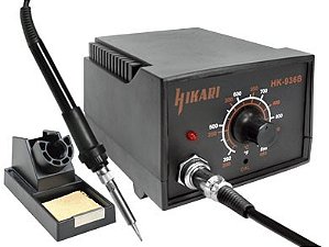 Estação de Solda ESD ANALÓGICA 55W HK-936A 127V