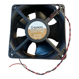 Cooler 120X120X38MM 12V 3.2W KD1212PMB3-6A 2 fios