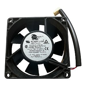 Cooler 90x90x25mm 24v 0.23a Fn24k3 5.50w 3750rpm 2 Fios Comair Rotron