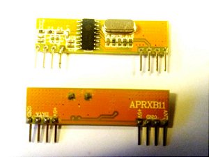 Módulo RECEPTOR ELETRÔNICO SUPER HETERODINO SEM FIO APRXB11