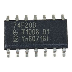 Circuito Integrado Nxp N74f20d Smd Soic-14 Kit com 100