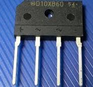 Ponte Retificadora D10XB60   10A 600V