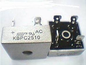 Ponte Retificadora KBPC2510 - 25A/1000V