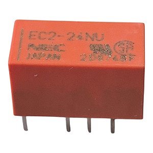 Rele 24V 2A 2 CONTATOS EC2-24NU