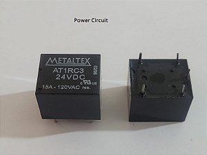 Rele AT1RC3-24VDC  5 PINOS  METALTEX