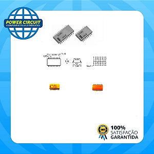 Resistor ARRAY 2K2 2% SMD 16 PINOS SOMC-1601-222GTR