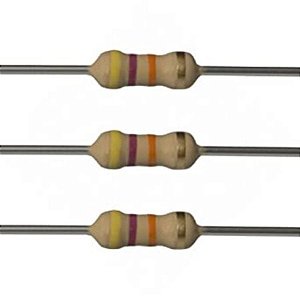 Resistor CR25 47K 5% PACOTE COM 100PCS