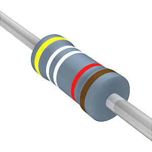 Resistor de Precisão MR25 49K9 1% Royal