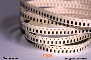 Resistor SMD 1206 1K2 5% 1/4W PN: HJ1206-1.2K EMB C/500