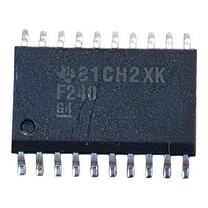 Kit com 10 peças Circuito Integrado Sn74f240dwr Smd Soic-20 Texas