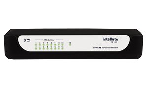 SWITCH DESKTOP 16 PORTAS FAST ETHERNET COM  QOS-SF1600D