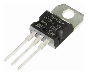 Transistor REGULADOR L7805CV TO-220 5V 1A ST