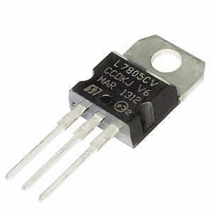 Transistor REGULADOR L7805CV TO-220 5V 1A ST