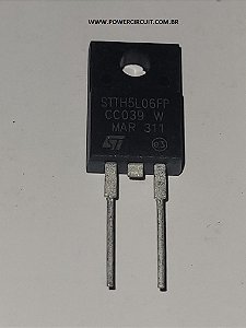 Transistor STTH5L06FP TO-220 FPAC